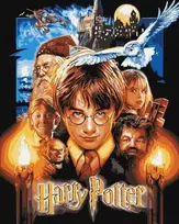 Ideyka Tapyba pagal skaičius: "HARIS POTERIS" plakatas su metaliko dažais Warner Bros 40x50 dėžutėje