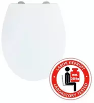 Wenko Tualeto dangtis OSTUNI su Easy Close, Termoplastikas