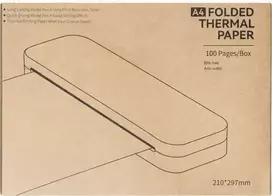 Focus A4 Thermal paper 100 sheets (A4 THERMAL FOLD PAPE)