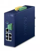 Šakotuvas VoIP šliuzas Planet Planet Industrial 5 prievadų tinklo šliuzas valdiklis (Ivr300)