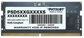 Atmintis RAM SODIMM Patriot Signature 16GB DDR5 5600MHz CL46 Bulk