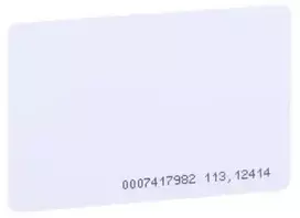 Opti Atlo RFID bekontaktė kortelė - K3ID/N*P100 Unique EM 125kHz (ATLO-K3ID/N*P100)