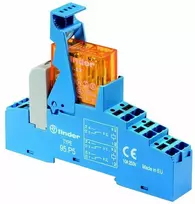 Finder Sąsajos relė 48 serija 2P 8A 230V AC PUSH-IN 48.P5.8.230.0060SPA