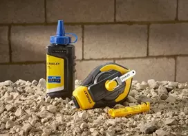 Stanley Pro Rinkinys trasavimo virvė 3:1, 30 m + kreida + gulsčiukas (užs. 474650)