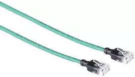 Mercodan Tinklo kabelis RJ-45, Cat.6a, U/UTP, LSZH, Slim, žalias, 15 m (371926150)