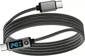 Mobile Origin 240W 80Gbps, 8K/60Hz LED ekranu USB-C laidas 1.5m CB18
