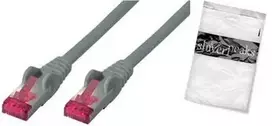 Shiverpeaks tinklo laidas Cat.6A, S/FTP, LSZH, pilka, 0,25 m (BS75711-A0,25)