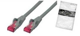 Shiverpeaks tinklo laidas Cat.6A, S/FTP, LSZH, pilkas, 5 m (BS75715-A)