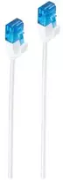 Shiverpeaks Tinklo kabelis Patchcord cat.6 U/UTP slim baltas 10m (BS08-22076)