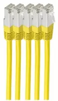 Shiverpeaks Kryžminis kabelis cat6 S/FTP LSZH VE5 geltonas 0,5 m (BS75711-H0.5Y-SET5)