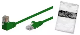 Shiverpeaks kryžminis kabelis cat6 S/FTP PIMF kampuotas-tiesus žalias 1,0 m (BS08-64023)