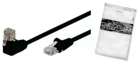 Shiverpeaks Krosinis kabelis cat6 S/FTP kampuotas-tiesus juodas 10 m (BS08-64075)