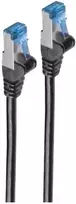 Shiverpeaks tinklo kabelis Cat.6A, S/FTP, juodas, 5 m (BS75715-S)