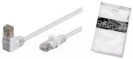 Shiverpeaks kryžminis kabelis cat6 S/FTP PIMF kampuotas-tiesus baltas 3m (BS08-64046)