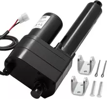 Linijinis pavaros aktuatorius 12V, eiga 200 mm, jėga 9000 N, IP65