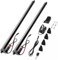 2 vnt. linijinio pavaros aktuatorių rinkinys, 76,2 cm eiga, 12V, 1000N, IP54