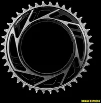 Priekinė žvaigždė SRAM Raudonas X-SYNC 38T 6,5 mm ofsetas juoda/sidabrinė