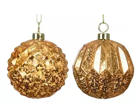 S-Plast Nežinomas Eglutės žaisliukas Decoris Brandy, aukso, polistirenas