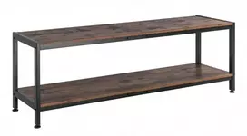 Laikiklis Art Universalus stovas TV, tiunerio, multimedijos įrenginiams 40KG SM-02 140cm 2 lentynos (STO SM-02)