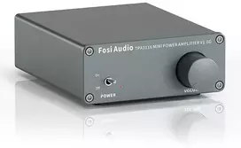 Fosi Audio V1.0G pilkas - Stereo garso stiprintuvas (6976136960041)
