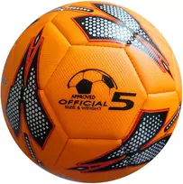 Kubisport Futbolo kamuolys oranžinis 5 dydis žaidimui ir treniruotėms ant Orlik žolės (Kub_04-K5/1K-OR)