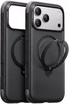 Dėklas Burga Torras Ostand Q3 Rugg, juodas – iPhone 18 Pro Max