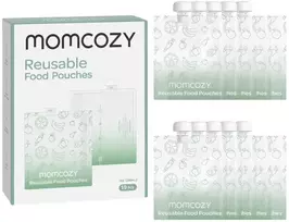 MOMCOZY DAUGKARTINIAI KŪDIKIŲ MAISTO MAIŠELIAI, 200 ML, 10 VNT.