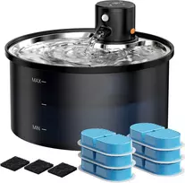 VKIMISS belaidis vandens fontanas katėms ir šunims 3,2 l W1-pro