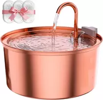 tomxcute nerūdijančio plieno geriamojo vandens fontanas katėms 3,2 l PET-HQ000S-EC