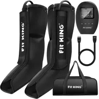 FIT KING kompresinis pėdų ir blauzdų masažuoklis su 3 režimais ir 9 intensyvumo lygiais FT-068A