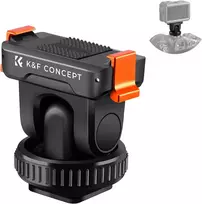 K&F CONCEPT magnetinis veiksmo kameros laikiklio adapteris su šaltuoju bėgeliu KF31.140