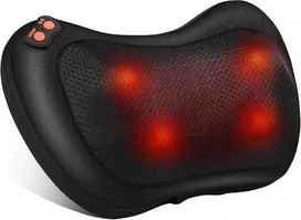 Brelley Shiatsu masažinė pagalvė kaklui ir nugarai su šildymo funkcija, JH016
