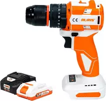 RURIS akumuliatorinis smūginis gręžtuvas RMX1360, 60 Nm, 20 V, bešepetėlis