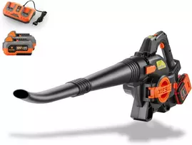 Fuxtec akumuliatorinis lapų pūstuvas ir siurblys 2 viename, 40 V, 685.1 m³/h, FX-E2LBSSET