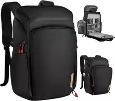 K&F Concept fotoaparato kuprinė 28 l su skyriumi 16 colių nešiojamajam kompiuteriui KF13.128V6