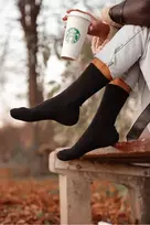 Milena Moteriškos vilnonės kojinės