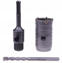Betono gręžimo karūna 40 mm + adapteris sds-plus 110 mm freza karūnėlė sds+