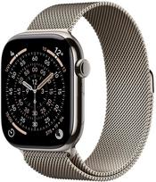 Apple Watch Series 11 GPS + Cellular 46mm Natural Titanium Case | Natural Milanese Loop - M/L | MFD04MP/A | 195950629736