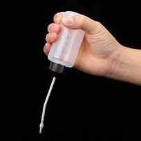 120 ml buteliukas su aplikatoriumi - talpykla skysčiams dozuoti