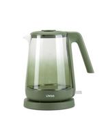 Stiklinis virdulys Livoo DOD216V 2200W 1,7 l su mėlynu apšvietimu, skaidrus