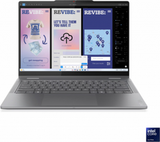Lenovo- Yoga 7 2-in-1 14ILL10 Intel | Luna Grey | 14 " | OLED | Touchscreen | WUXGA | 1920 x 1200 pixels | Glossy | Intel Core Ultra 5 | 226V | 16GB | Soldered LPDDR5X | Solid-state drive capacity 512GB | Intel Arc Graphics 130V | Windows 11 Home | 83JQ00FPNT/2Y | 2000001436271