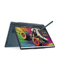 Lenovo- Yoga 7 2-in-1 14AKP10 AMD | Tidal Teal | 14 " | OLED | Touchscreen | WUXGA | 1920 x 1200 pixels | Glossy | AMD Ryzen AI 5 | 340 | 16GB | Soldered LPDDR5 | Solid-state drive capacity 512GB | AMD Radeon 840M Graphics | Windows 11 Home | 802.11be