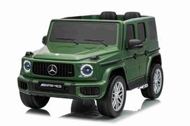 Vaikiškas elektromobilis Mercedes G63 AMG Žalias