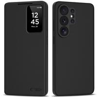 Juodas atverčiamas dėklas "Tech-Protect Smart Wallet" telefonui Samsung Galaxy S26 ULTRA
