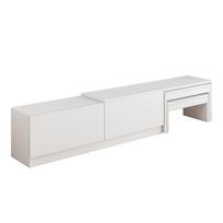 TV staliukas Kalune Design Nest, balta sp., 180 cm x 30 cm x 36 cm