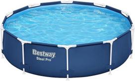 Prekė su pažeista pakuote. Baseinas, karkasinis Bestway Steel Pro B56677, mėlyna sp., 305 x 76 cm