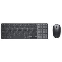 Dell Pro 7 belaidė kompaktiška klaviatūra ir pelė KM746 580-BDSH, 2.4GHz, Bluetooth, įkraunama, QWERTY lietuvių