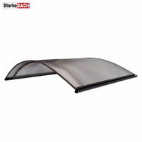 Stogelis Starkedach R-160, arkinis 6x1000x1600 mm rudas /pilkas : Dangos spalva - Skaidri (bespalvė), Konstrukcijos spalva - Pilka