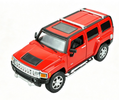 MSZ  Automobilio modelis Hummer H3, skalė 1:24