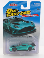 MSZ  Automobilio modelis Aston Martin Vantage GT3, skalė 1:64